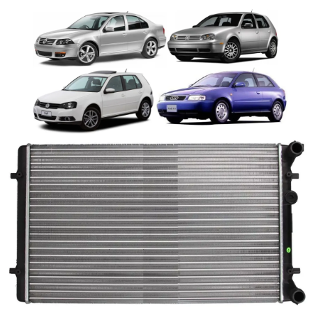 Radiador Volkswagen Golf / Bora / Audi A3 - Marca TYC