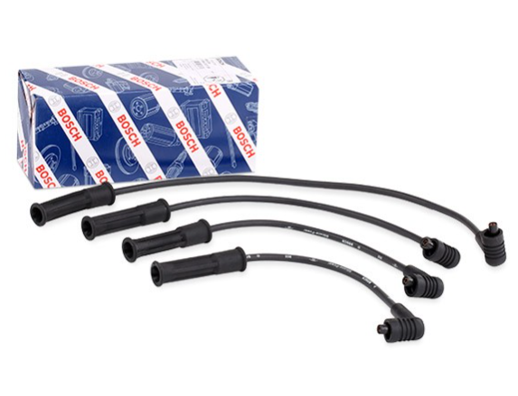 Juego de cables bujía Clio II 1.6 (motor K7M) - Marca Bosch