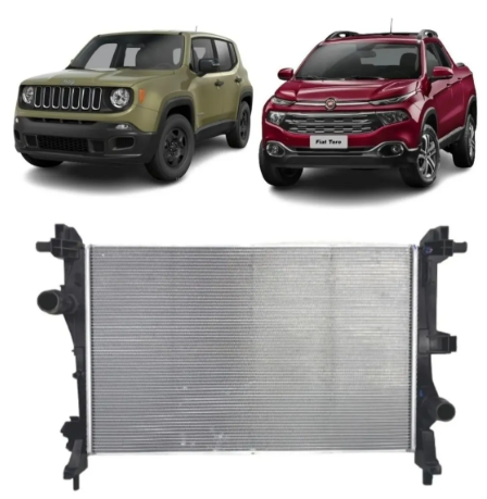 Radiador Jeep Renegade 2.0 - Marca DENSO