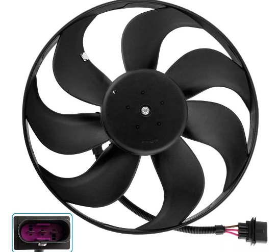 Electroventilador grande Volkswagen Bora / Golf / Audi A3 - (Modelos con caja manual)